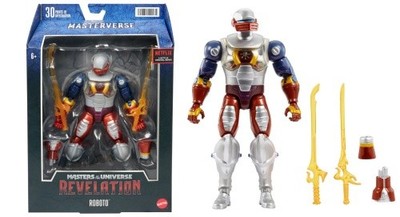 Masters of the Universe Masterverse Revelation Roboto Actionfigur US Karte
