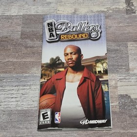 NBA Ballers Rebound PSP PlayStation Portable Game UMD Complete CIB Midway