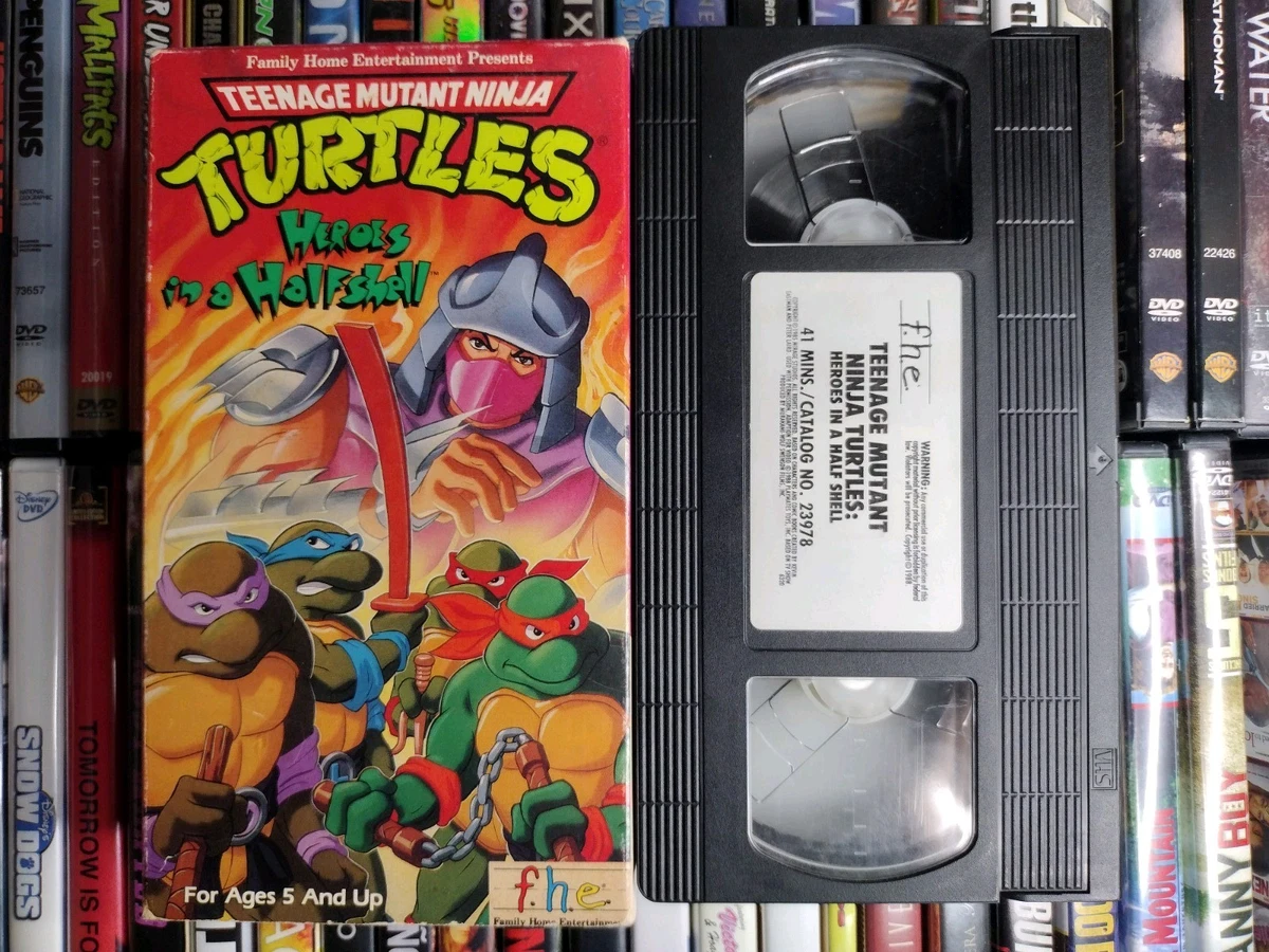 Teenage Mutant Ninja Turtles (1987 TV series) VHS Tapes for sale