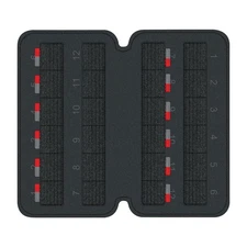 EVA 24-Slot Game Cartridge TF Card Holder Bag Storage Case For Steam Deck a