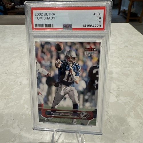 2002 ULTRA TOM BRADY PSA 5!!! ALL OFFERS CONSIDERED!!!  MAKE AN OFFER!!!