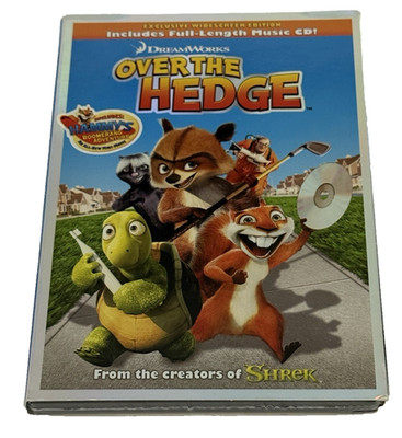Over The Hedge DVD With Bonus Music CD & Slipcover Widescreen