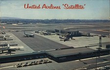 Emil Cuhel Los Angeles, California CA United Airlines "Satellite" Angeles