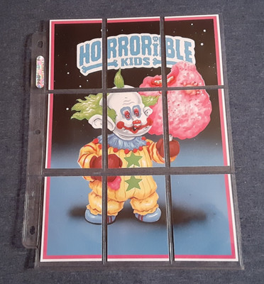 garbage pail kids killer klowns from outer space intergoolactic neca cardsmiths