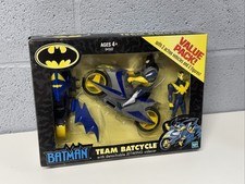 Batman Team Batcycle with Detachable Jetwing Sidecar Hasbro New in Box