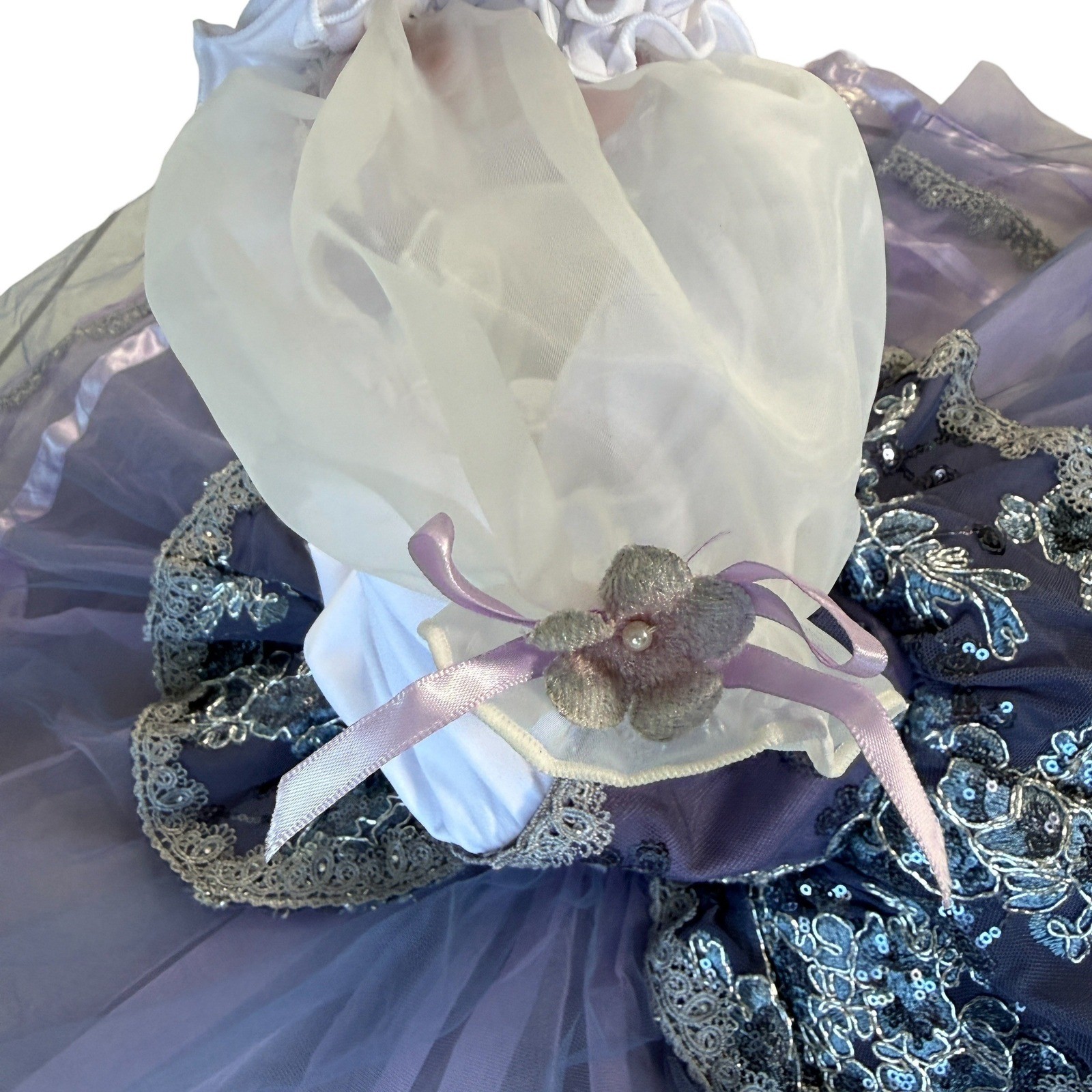 Weissman Girls Purple Pageant Costume Dress XSC S… - image 15