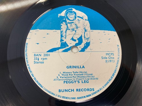 PEGGYS LEG - Grinilla - IRISH 1st PRESS LP 1973 PROG PSYCH IRELAND BUNCH RECORDS - Picture 3 of 10