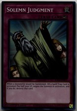 Solemn Judgment Super Rare 25th Anniversary Rarity Collection II RA02-EN075 LP