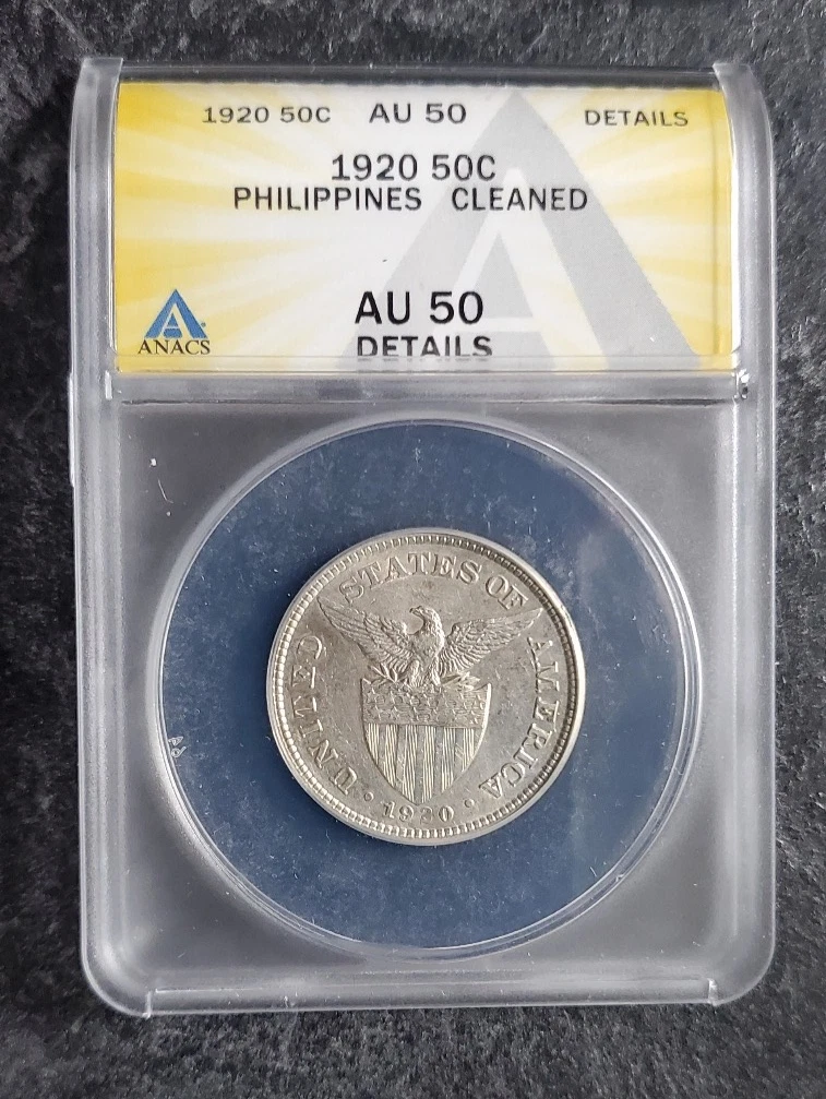 Silver AU 50 Graded U.S. Philippine Coins (1898-1946) for sale | eBay