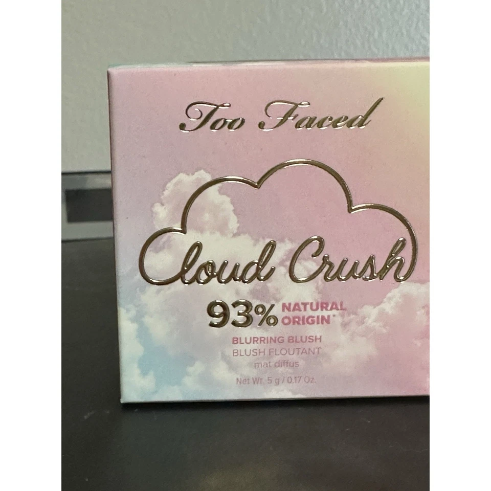 Too Faced Cloud Crush Blurring Blush ~ Velvet Crush (nude pink) ~ New in Box - Image 4 of 4