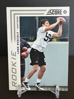 2012 Score - Rookie Luke Kuechly #348 Both Hands on Ball (RC)