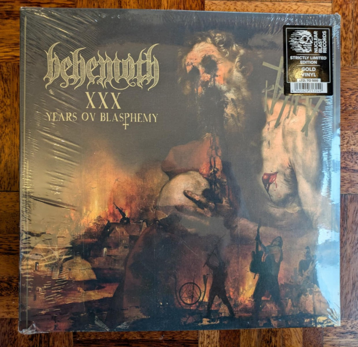 Behemoth – XXX Years Ov Blasphemy  [Limited GOLD 3x 12"" Vinyl LP] SEALED NEW