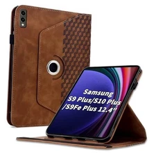 Case for Samsung Galaxy Tab S10 Plus 2024/ S9 Samsung Galaxy S10 Plus Brown