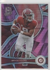 2023 Panini Chronicles Draft Picks Spectra Neon Pink Prizm 66/75 Bryce Young hg6