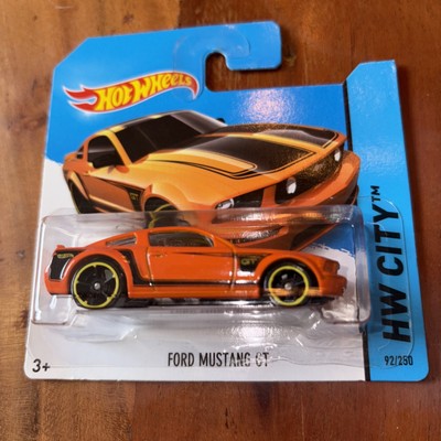 Hotwheels   Ford Mustang GT Orange HW City 2014  