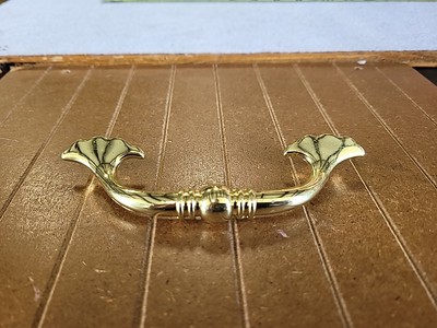 Hickory Hardware Tranquility Polished Brass 3 3/4'' (96mm)cc Handle Pull P366-PB