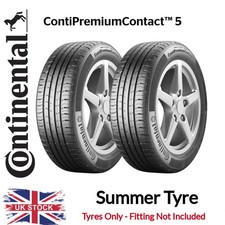 Continental 185/70/R14 Tyres x2 185 70 14 88H Premium Contact 5 Summer CA 70Db