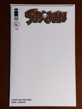 Spawn 265 Red Sketch Blank 1/1500 Scorpion Comics High Grade! CGC Worthy