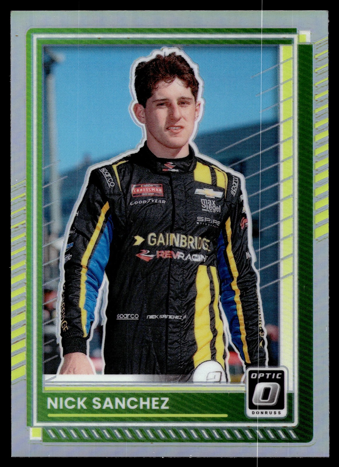 2025 Donruss Racing Optic Holo #3 Nick Sanchez