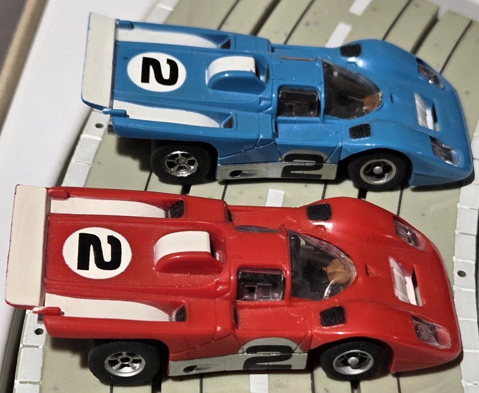 Faller Ams 3902 Gift Box With 2 AFX Cars Boxed, 70er Years #DEZ4270 - image 4 of 4