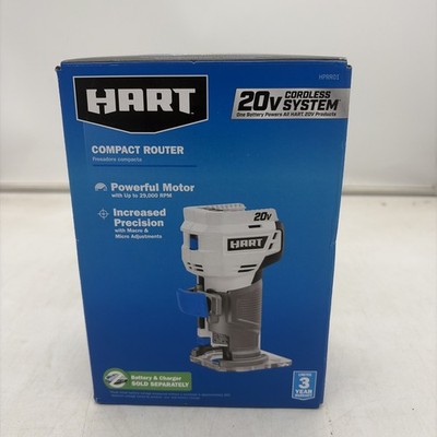 Hart Tools HPRR01 20v Cordless Trim Router - Brand New (MAC001020)