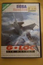 G - Loc Air Battle OVP CIB Sega Master System No Mega Drive Shooting Game Origin