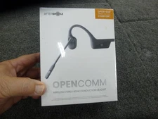 NEW FACTORY SEALED BOX GREY Shokz Aftershokz OpenComm Bluetooth Bone Headphones