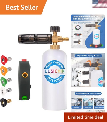 #ad SFL 001 Foam Cannon Snow Foam Lance Pressure Washer Jet Wash Quick Release Ad... $31.10