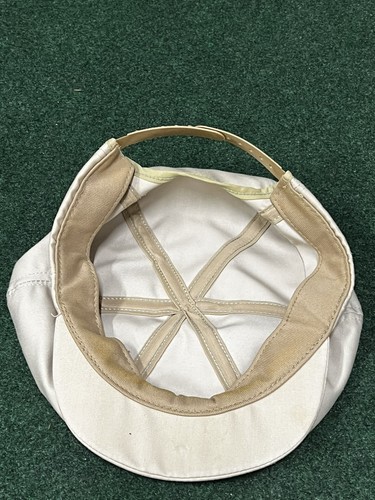 Casquette Vintage Newsboy Cabbie Bruins - Marron/Bleu Clair - Snapback - Original USA