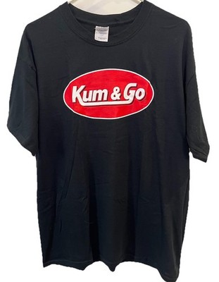 Kum & Go Store T Shirt, Midwestern Gas Station.  Size XL. Black. NWOT