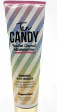 Supre Tan Candy Toasted Coconut Marshmallow White Bronzer Tanning Lotion 8.5 oz