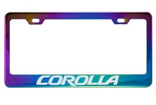 Toyota Corolla Neo Chrome License Plate Frame
