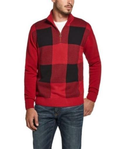 Weatherproof Mens Sweater Red Size XL 1 