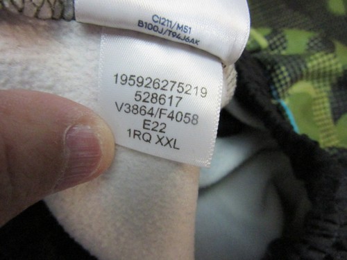 Lands End Sweatpants Boys 2XL Green Cargo Camouflage Camo Patch Drawstring - Picture 12 of 13