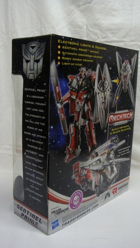 TRANSFORMERS DARK OF THE MOON DOTM MECHTECH SENTINEL PRIME LEADER NEW SEALED! - Picture 4 of 10