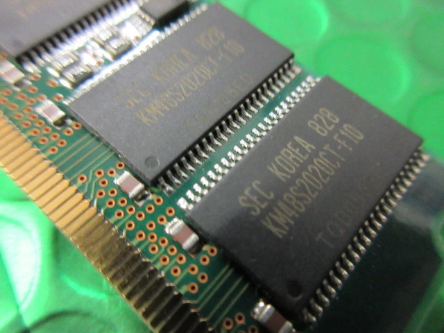 16MB RAM  SDRAM SODIMM MODULE RETRO Gaming KMM466S203CT 32MB RAM UK STOCK - Image 3 of 4
