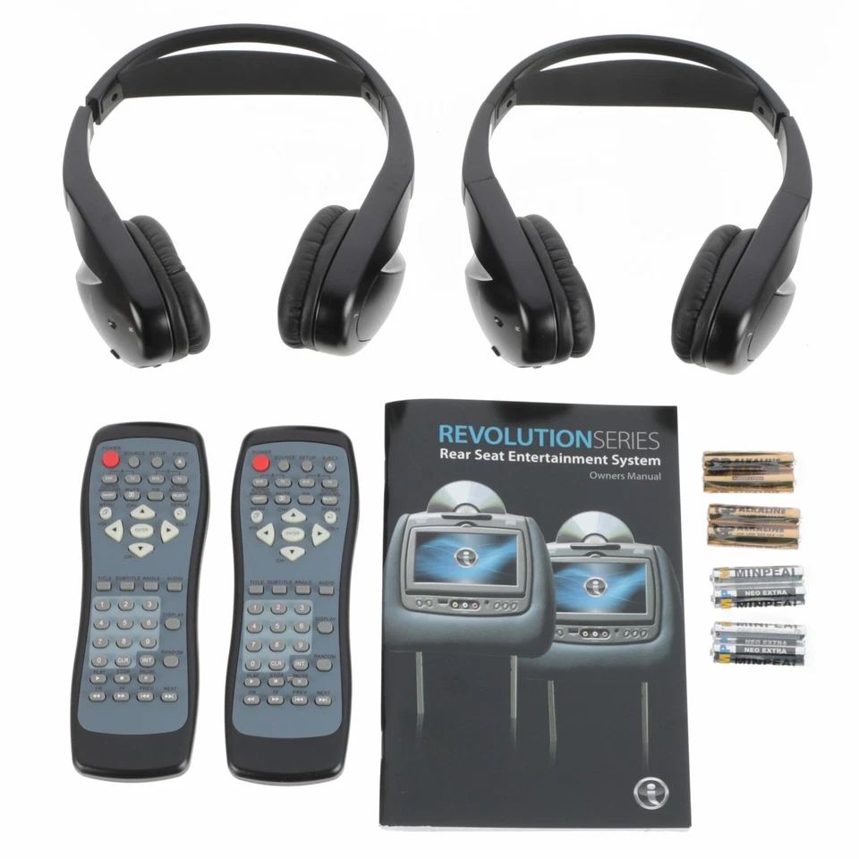 Genuine Ford 2009-2011 Flex DVD Headrest Leather Charcoal Black VBA8Z-10E947-BB - Imagem 3 de 4