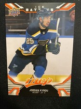 22-23 UD MVP Hockey Ice Battles 61 Jordan Kyrou