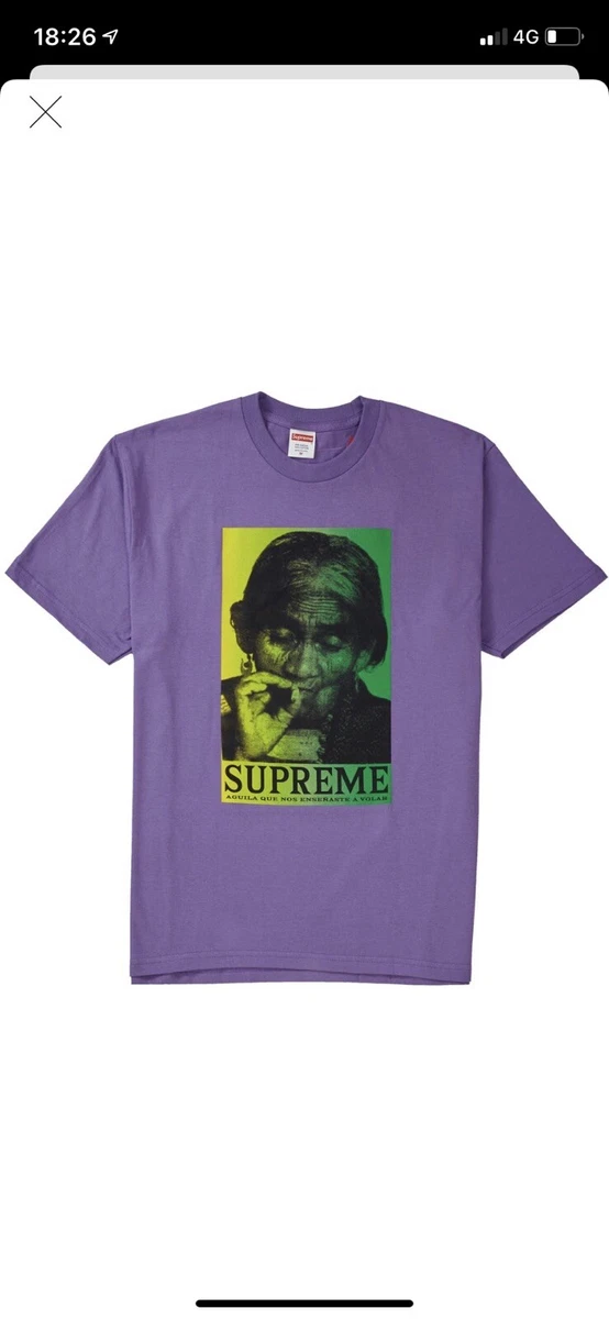 Supreme Aguila Tee Purple Medium eBay
