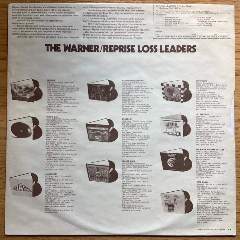 The Doobie Brothers “What Were Once Vices Are Now Habits" 33 1/3 rpm LP, W2750 - Image 4 of 4