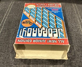 Jeopardy Junior Edition Nintendo NES ~ In Original Box! ~ Fast Shipping! ~ LQQK
