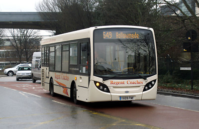 Regent Reisebusse YX09FNF Canterbury 04-02-09 6x4 Qualität Bus Foto