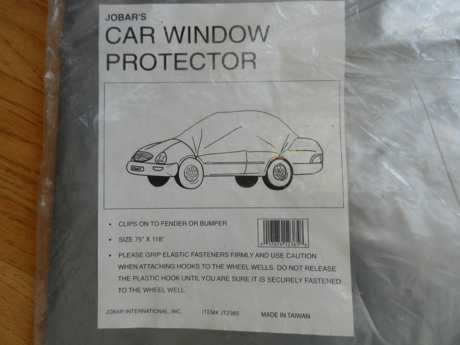 Window Protector Automotive Jobar's Car Window Protector 75