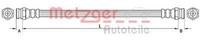 Metzger Bremsschlauch Passend FüR Mazda 2 De_ DH_3 1.3 DE 1.5 4110877
