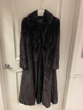 Mink Coat Full Length Aladino Stefani San Francisco Euc Ds02