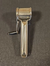 Stainless Steel Hand Cranked Rotary Cheese Grater Ginger Shredder Kitchen Tool
