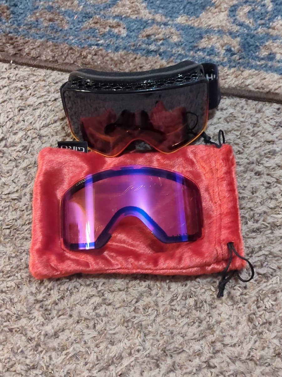 Men's Fender X Giro Ski Goggles And Orange Lens With Extra Pink