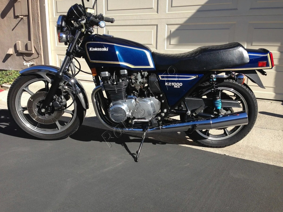 1977-1980 Kawasaki Z1R KZ1000 A KZ1000D MKII Rear Grab Bar Grip