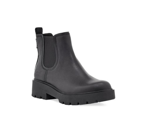 Ugg Markstrum Black Color Waterproof Leather Chelsea Boots Womens Size 11  NWT 194715102187 | eBay