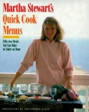 Martha Stewart's Quick Cook Menus - Hardcover By Stewart, Martha - GOOD